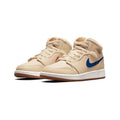 Air Jordan 1 Mid Fleece Pearl White GS Winter Shoes - DO2207-264 Obuwie/Buty do koszykówki męskie/Air Jordan Your Sports Performance
