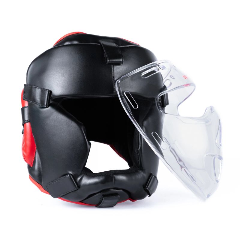 Boxing helmet with polycarbonate mask M - Hannibal DBX Bushido