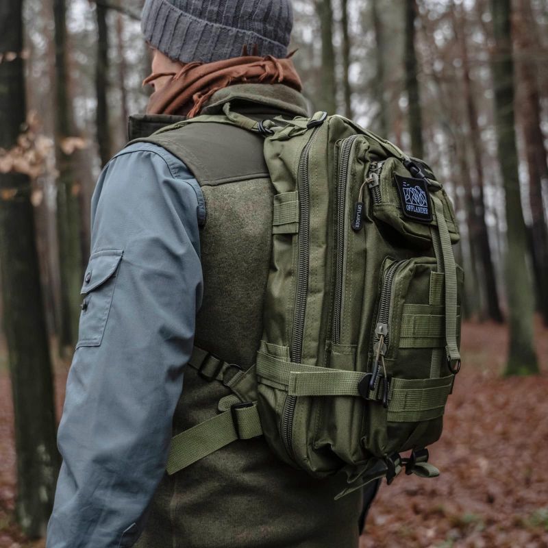 Offlander Survival 25L hiking backpack OFF_CACC_32GN Accessories/Plecaki/pozostałe plecaki Your Sports Performance