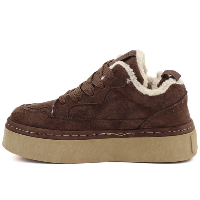Big Star brown waterproof platform snow boots UU274188