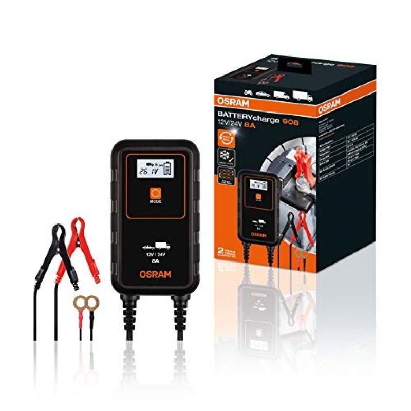 Battery Charge 908 Battery Charger Elektryka samochodowa/Prostowniki Your Sports Performance