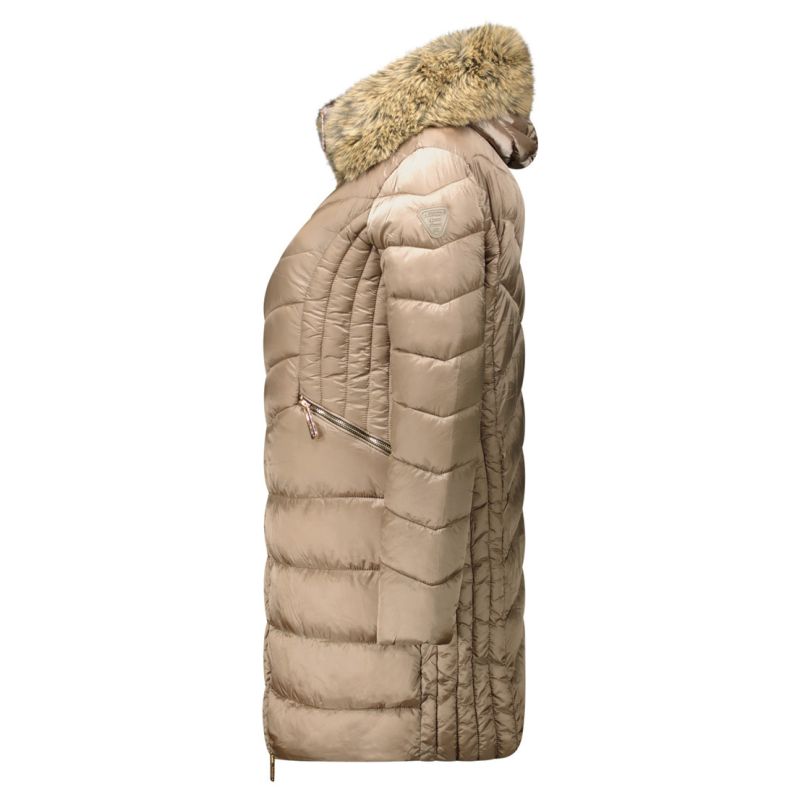 Women’s parka Geographical Norway BOLOLITA TAUPE DB LADY 0116-1 (WZ7487F/GN-TAUPE)