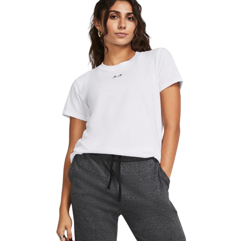 Under Armour Rival Core SS W 1383648 100 T-Shirt Clothing/Training Your Sports Performance