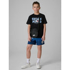 Boy's cotton T-shirt 4F 4FJRSS26TTSHM3902-20S