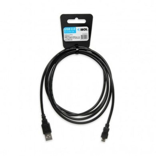 IBOX USB 2.0 A/B MICRO 1.8M Cable IKU2M18 (USB 2.0 type A - USB 2.0 type A; 1.8m; black) In preparation Your Sports Performance