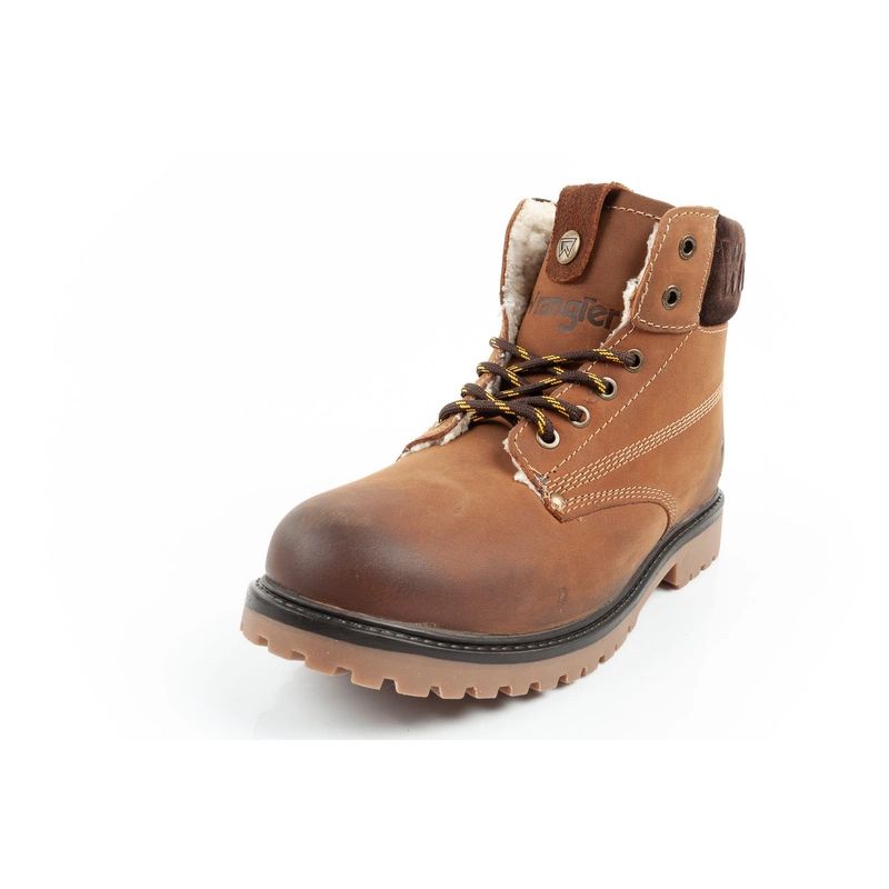 Wrangler Arch Fur men's boots, Chelsea boots, elegant, insulated, natural leather Wrangler