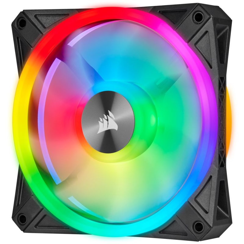 Corsair iCUE QL140 RGB PWM Fan - 140mm, Black Chłodzenie/Chłodzenie - wentylatory Your Sports Performance