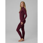 Seamless thermal ski base layer with quick-drying finish – women’s 4F leggings 4FWAW26USEAF325-60S
