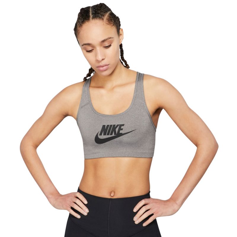 Nike Futura Swoosh Sports Bra Gray 899370 091 In preparation Nike