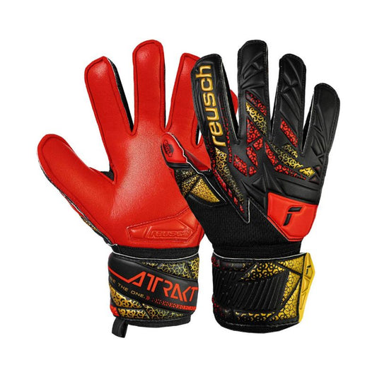 Reusch Attrakt Silver Jr 5572215 7075 Goalkeeper Gloves Accessories/Gloves Your Sports Performance