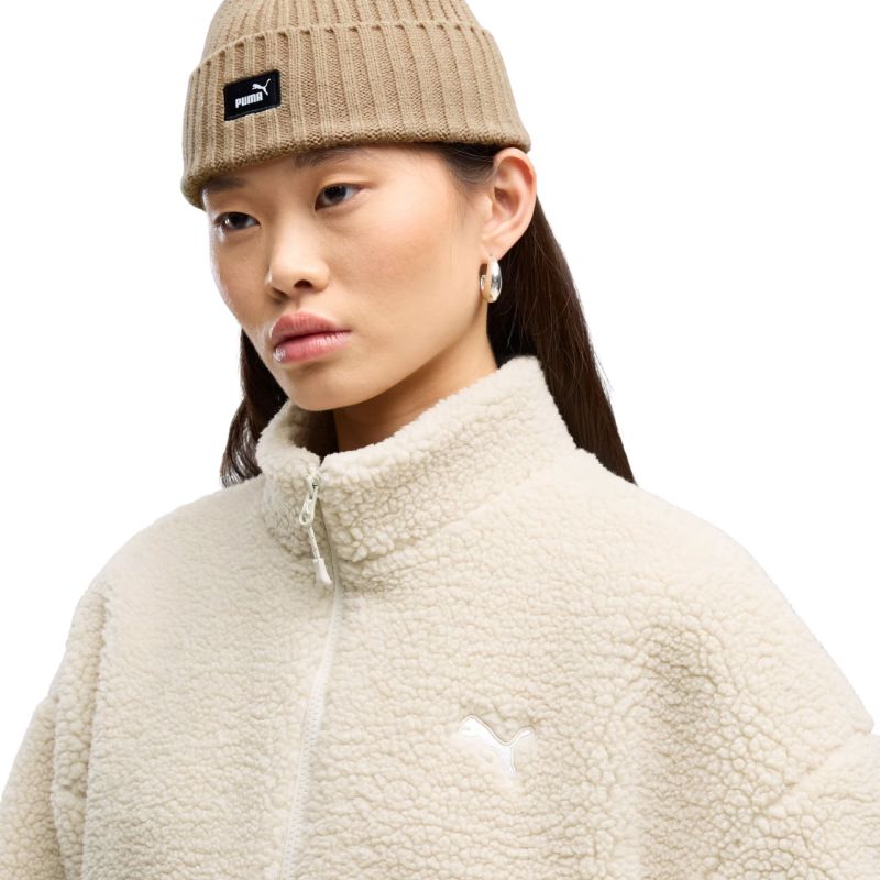 Puma Re:Fibre Sherpa Women’s Jacket Cream 694567 87