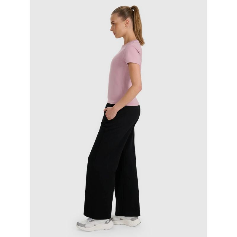 Women's wide-leg sweatpants 4F 4FRAW25TTROF1614-20S 4f