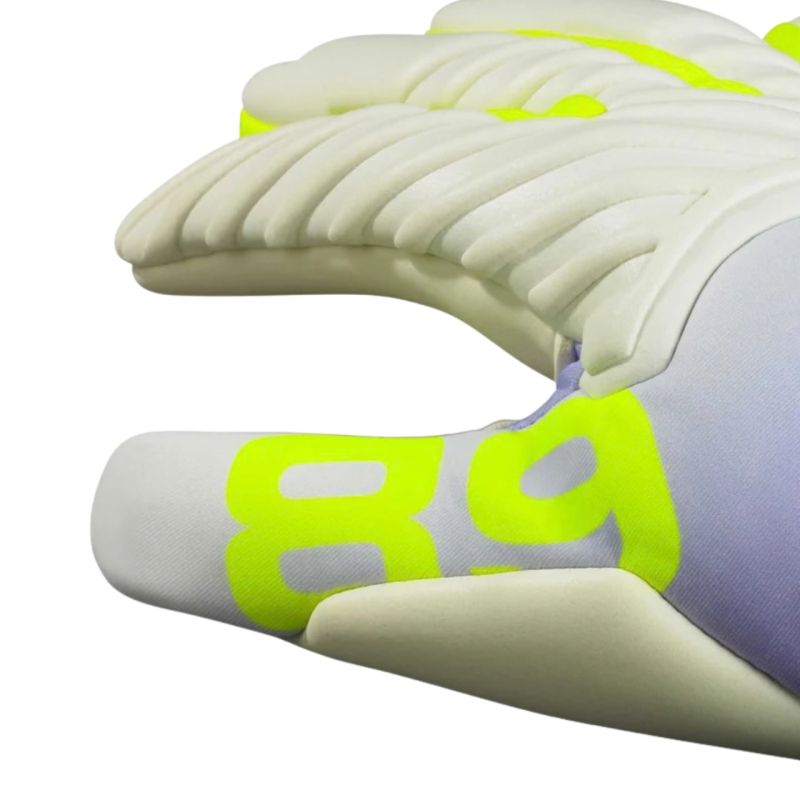 Select 89 Women v26 Goalkeeper Gloves Purple, White, and Lime 500097