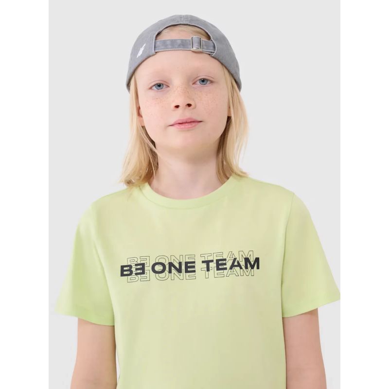 T-shirt 4F Jr 4FJWSS25TTSHM2186-45N Clothing/Lifestyle/T-shirts/4F Your Sports Performance