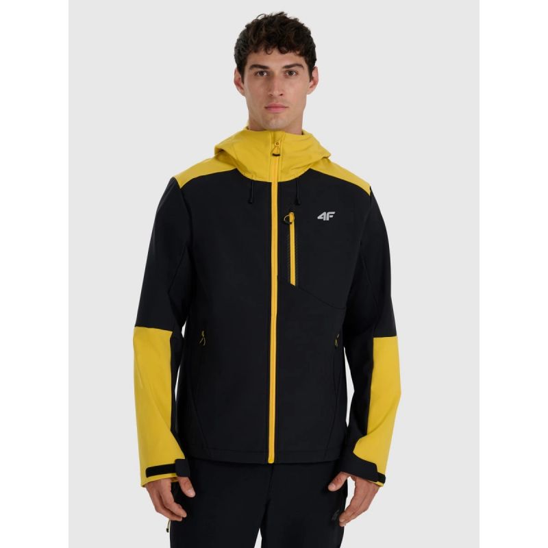 Men's 4F 4FRAW25TSOFM506-71S windproof membrane 8000 softshell jacket 4f