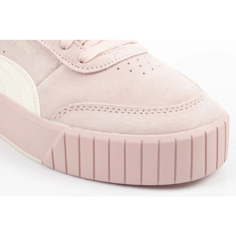 Puma women's sports shoes Carina Mia SD powder pink leather comfortable sneakers