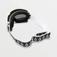 Volcom MIGRATIONS WHITE RERUN/SILVER CHROME snowboard goggles (VG0022116) Accessories/Skiing/Gogle/Volcom Your Sports Performance