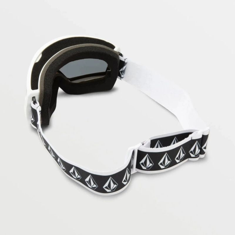 Volcom MIGRATIONS WHITE RERUN/SILVER CHROME snowboard goggles (VG0022116) Accessories/Skiing/Gogle/Volcom Your Sports Performance