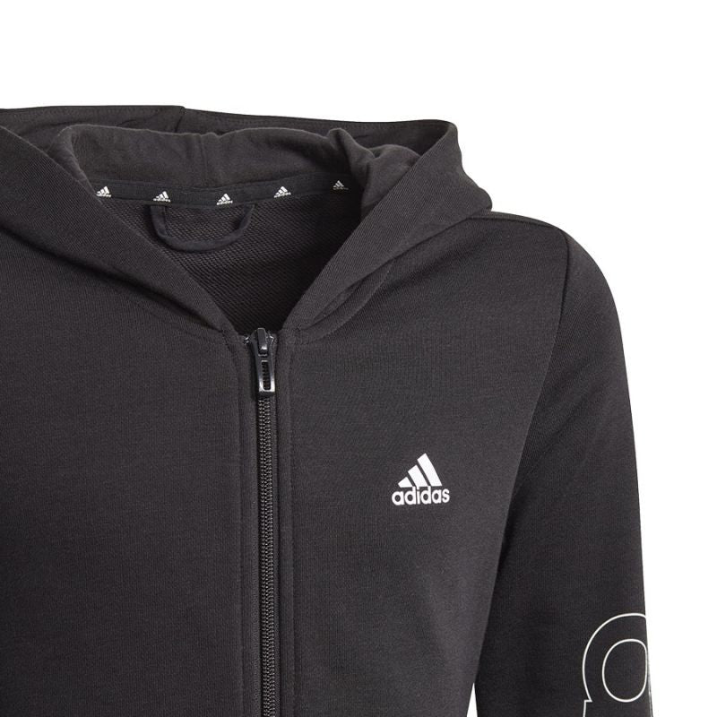 Adidas Essentials Logo Full-Zip Hoodie Jr GN4050 Clothing/Lifestyle Adidas