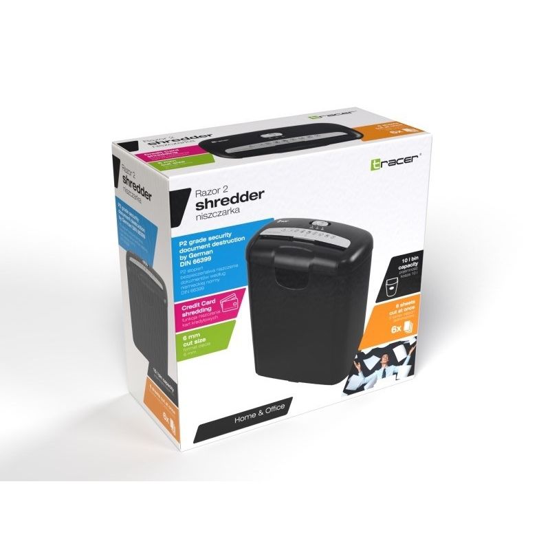 TRACER RAZOR 2 SHREDDER TRANSITION 46722 Urządzenia biurowe/Niszczarki Your Sports Performance