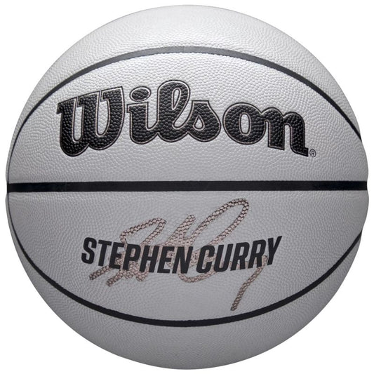 Wilson NBA Player Icon Uv Bskt Curry Basketball Ball WZ4030601XB Accessories/Balls/Basketball Your Sports Performance
