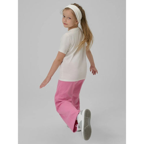 Girls' regular printed T-shirt 4F 4FJRSS26TTSHF3455-11S 4f