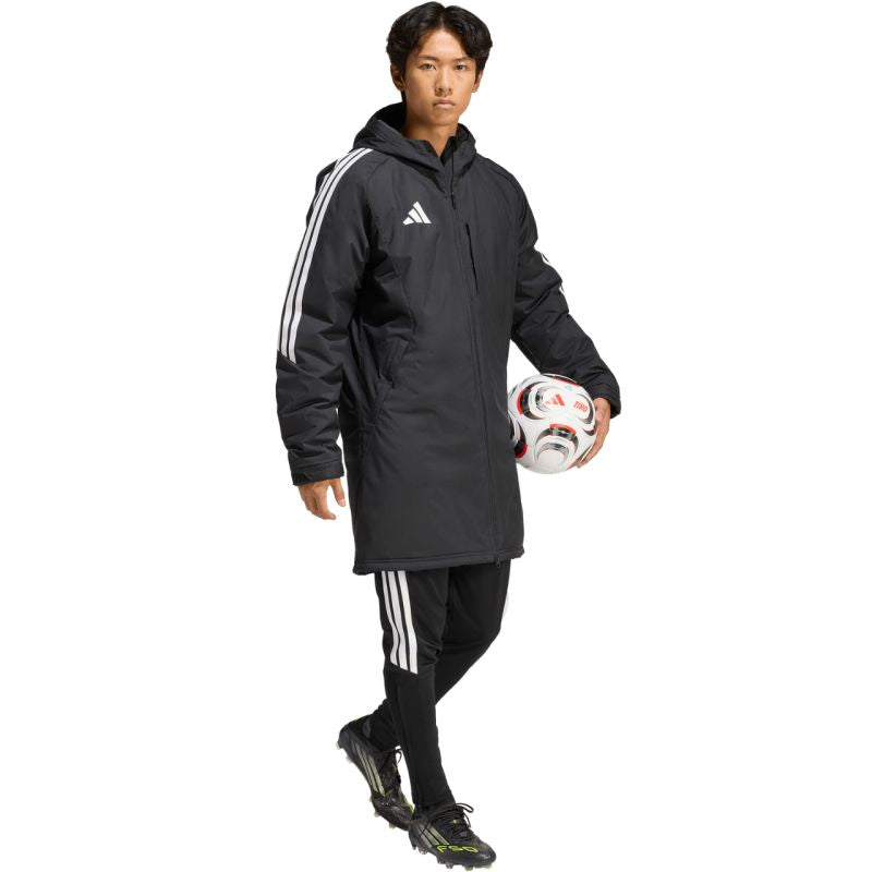 Men's adidas Tiro 26 Stadium Parka Jacket Black JZ4108