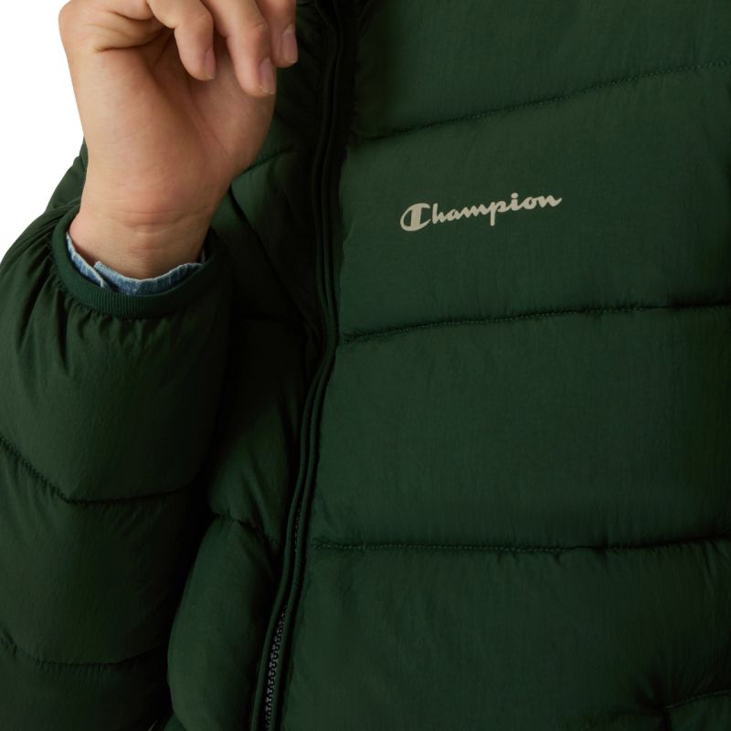 Champion Hooded Jacket Men's Green 221548 GS586 Champion