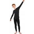 Odlo Set long ACTIVE WARM ECO SET children's underwear set size 116cm Black-Gray Odzież militarna/Bielizna termoaktywna Your Sports Performance