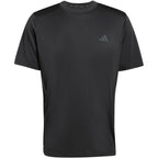 Men's adidas Tech Essentials Workout 3-Stripes T-shirt black KQ7485