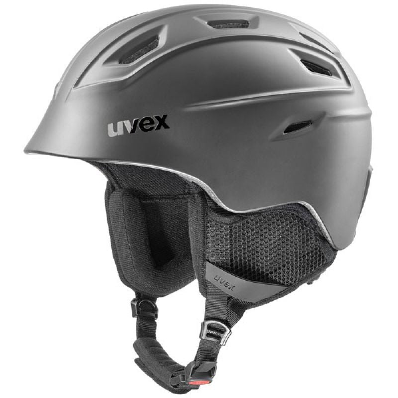 Uvex fierce unisex ski helmet with removable anti-allergic liner grey (56/6/225/20) In preparation Your Sports Performance