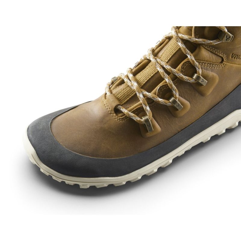 Vivobarefoot Tracker Leather AT Hiking Shoes - Tan Footwear Your Sports Performance
