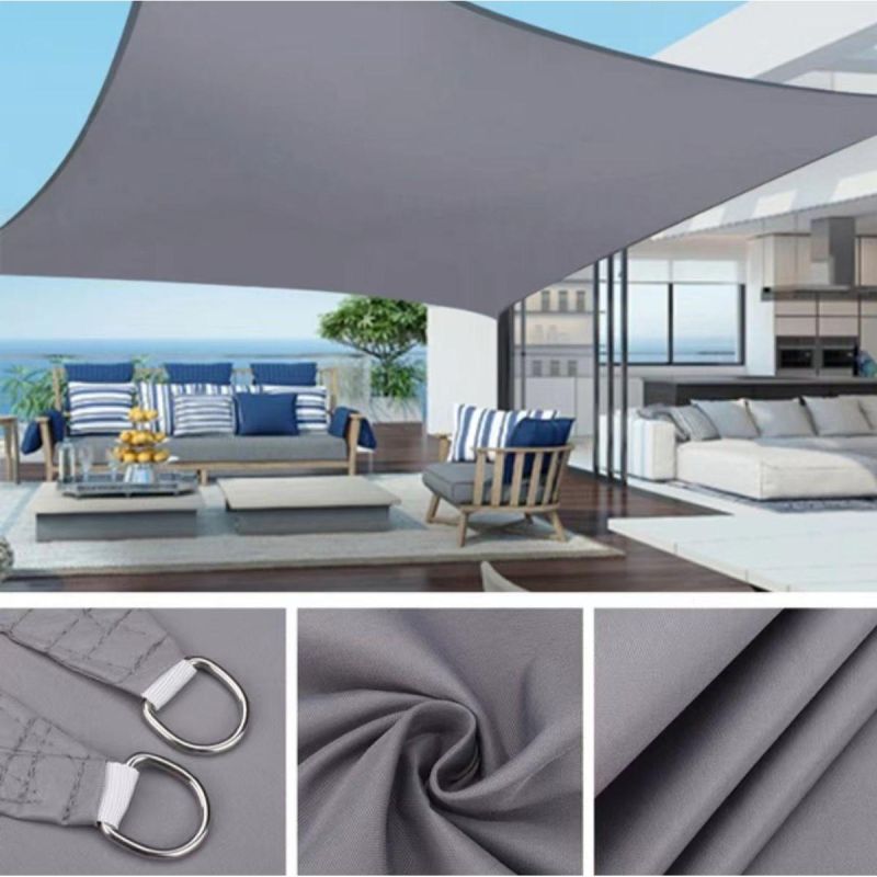 GARDEN SUN SAIL RECTANGULAR 3X2M GRAY Home and Garden/Garden Your Sports Performance