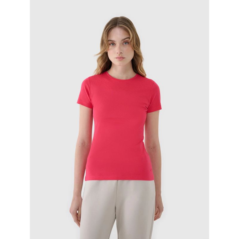 Women's 4F slim T-shirt with modal 4F 4FWSS25TTSHF1995-54S *Kategoria tymczasowa Your Sports Performance