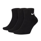 Nike Everyday Cushion Ankle Socks — 3-Pack, Black Clothing/Training/Socks Nike