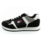 Tommy Hilfiger Men's Tjm Runner Casual Black Sneakers Tommy Hilfiger