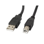 Lanberg CA-USBA-11CC-0030-BK cable (USB 2.0 type AM - USB 2.0 type BM; 3m; black) Kable i adaptery/Kable USB Your Sports Performance