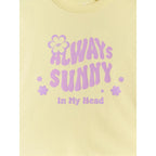 Loose T-shirt with a girl's print 4F 4FJRSS26TTSHF3908-72S