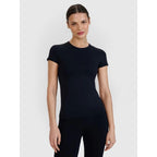 Women's quick-drying yoga and pilates t-shirt 4F 4FWSS25TFTSF1270-20S 4f