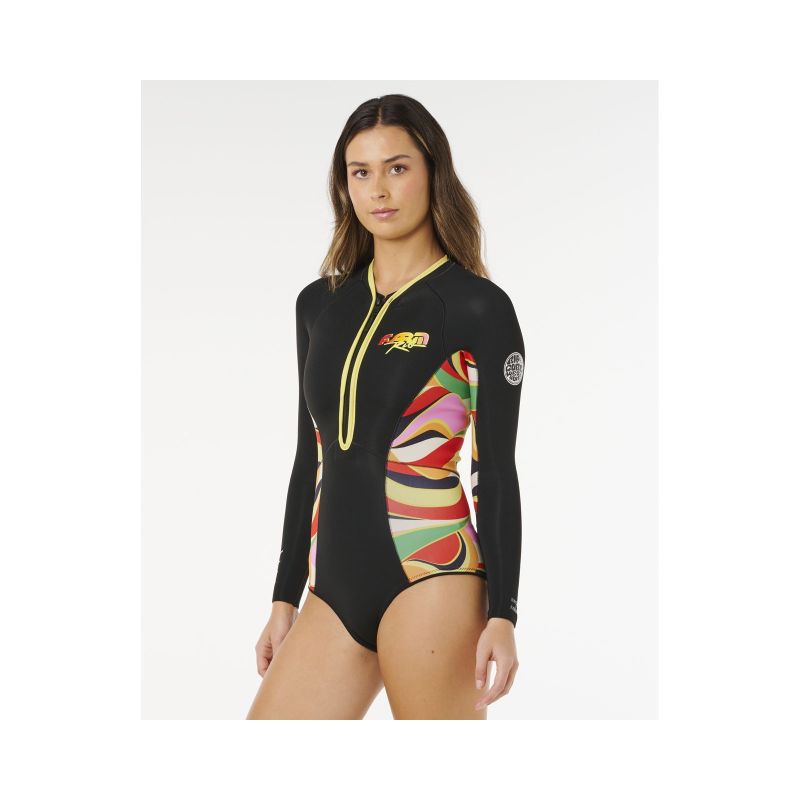 RIP CURL G-Bomb 1.5 Ls Fz Full Spr Women's Wetsuit Multicolor