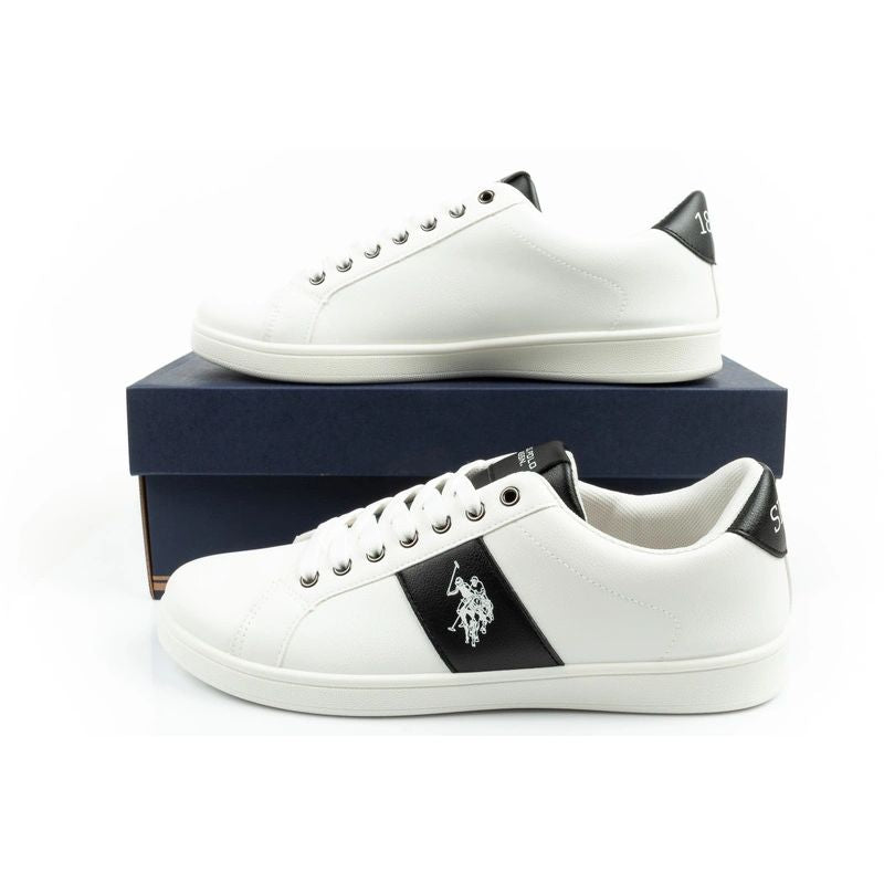 US Polo Assn. shoes sneakers men's sneakers fashionable white comfortable Your Sports Performance