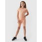 100% cotton plain girls' T-shirt 4F Junior *Kategoria tymczasowa Your Sports Performance