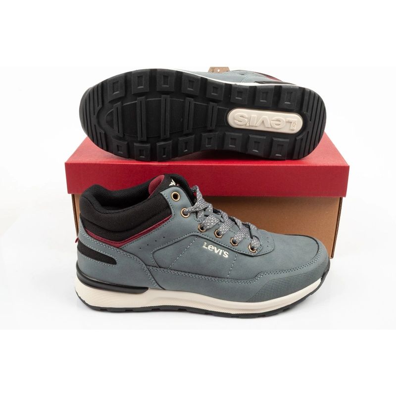 Levi's children's shoes youth Sierra ankle boots gray