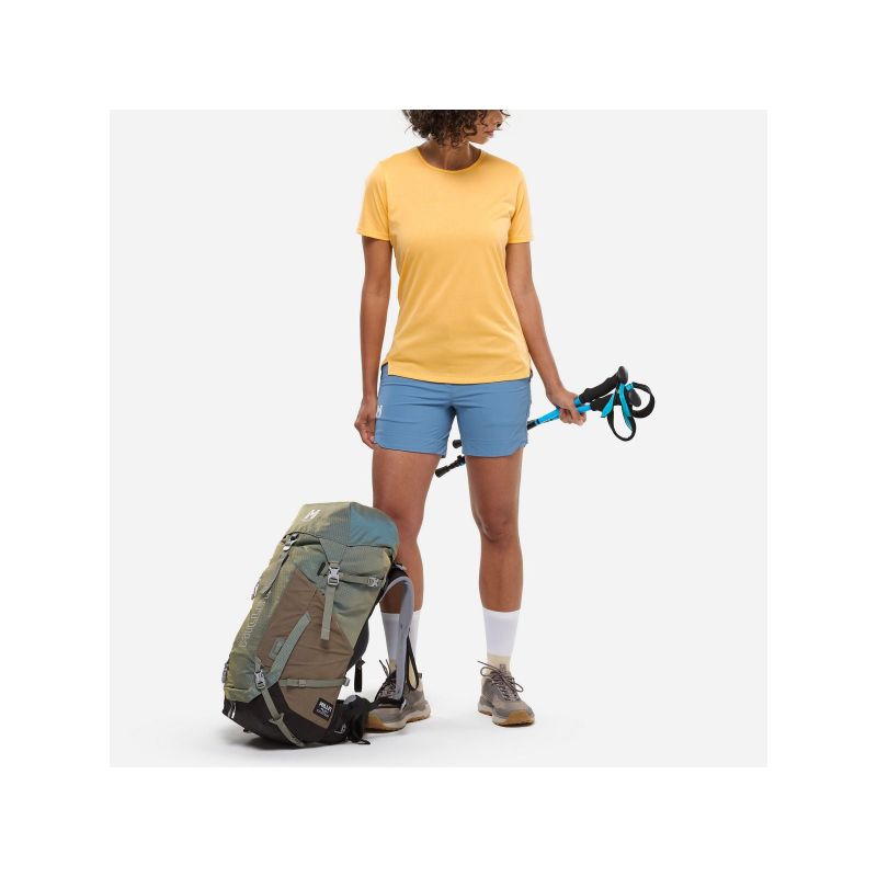 MILLET Wanaka Light Ts Ss W Yellow Women's T-shirt