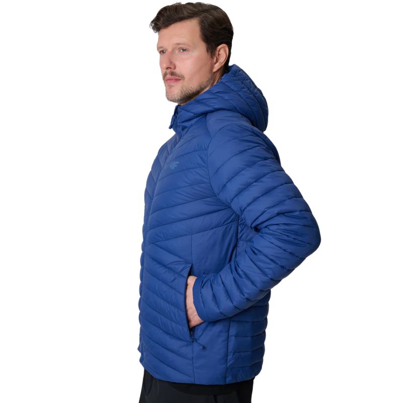 Men's jacket 4F M0852 navy blue 4FWSS26TDJAM0852 31S