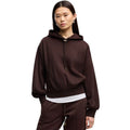 Puma Her Relaxed Hoodie women's sweatshirt brown 694027 33