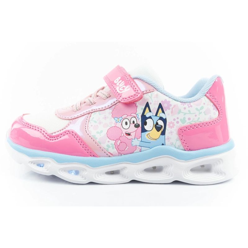 Leomil Bluey children's sports shoes, lightweight sneakers with Velcro LED Leomil