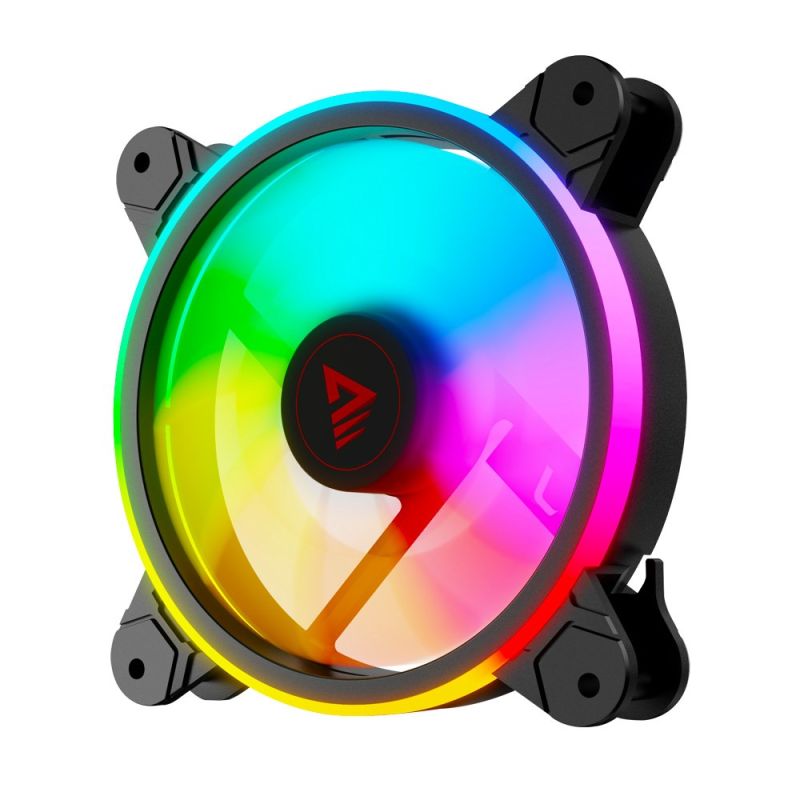 SAVIO SET OF 4 ARGB FANS 120 MM WITH CONTROLLER AND REMOTE CONTROL FAN-01 Chłodzenie/Chłodzenie - wentylatory Your Sports Performance