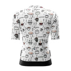 Rockbros 15110005003 Women's Short Sleeve Cycling Jersey S - White