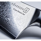 Cleaver Kohersen Elegance Ebony Wood cleaver 16.5 cm AGD - Produkty/Sztućce i przybory kuchenne Your Sports Performance